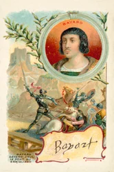 Bayard défendant le pont de Garigliano seul, 1503